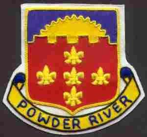 115th Cavalry Regiment Custom made Cloth Patch - Saunders Military Insignia