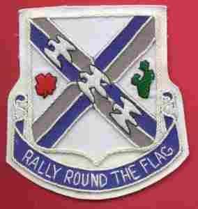115th Infantry Regiment Patch, Handmade