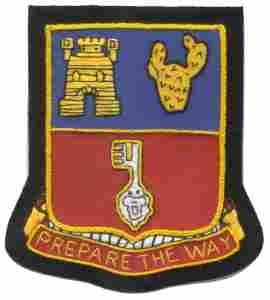 116th Engineer Battalion Custom made Cloth Patch - Saunders Military Insignia