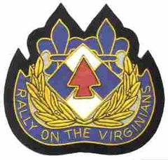 116th Infantry Brigade Custom made Cloth Patch - Saunders Military Insignia