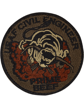 117th Civil Engineer Prime Beef OCP Patch Air Force