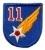 11th Airforce Cloth Patch Patch, Authentic WII Repro Cut Edge - Saunders Military Insignia