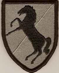 11th Armored Cavalry Regiment, Army ACU Patch with Velcro - Saunders Military Insignia