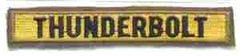 11th Armored Thunderbolt Tab Tab - Saunders Military Insignia