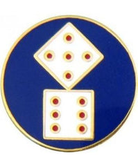 11th Army Corps metal hat pin - Saunders Military Insignia