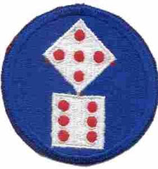 11th Army Corps Patch Authentic WWII Repro Cut Edge - Saunders Military Insignia