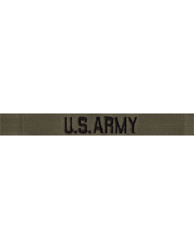 US Army Branch Tape in subdued by Saunders Military Insignia