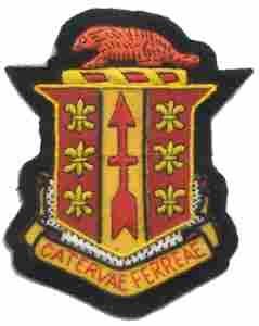 121st Field Artillery Battalion Custom made Cloth Patch - Saunders Military Insignia
