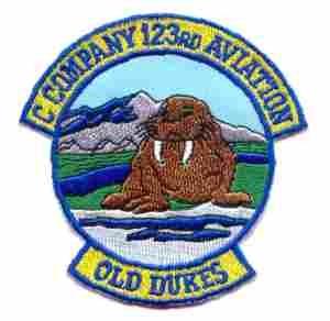 123rd Aviation Company C Patch