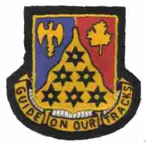 123rd Infantry Regiment Custom made Cloth Patch