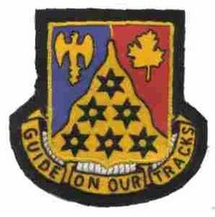 123rd Infantry Regiment Custom made Cloth Patch - Saunders Military Insignia