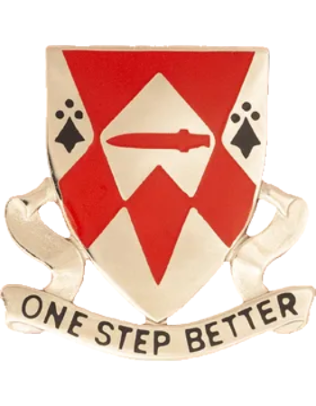 1249th Engineer Battalion Unit Crest - One Step Better