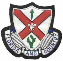 124th Infantry Regiment Custom made Cloth Patch - Saunders Military Insignia