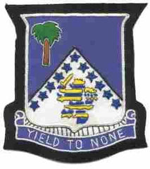 125th Infantry Regiment Custom made Cloth Patch - Saunders Military Insignia