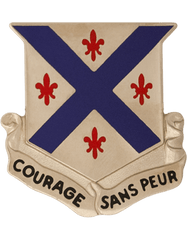 126th Armor Infantry Regiment Army National Guard Unit Crest - Saunders Military Insignia