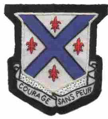 126th Infantry Regiment Custom made Cloth Patch - Saunders Military Insignia