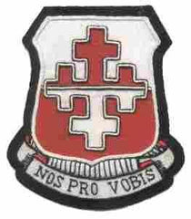 126th Medical Battalion Custom made Cloth Patch - Saunders Military Insignia