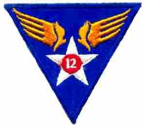 12th Air Force patch
