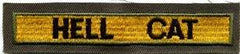 12th Armored Hell Cat Tab Tab - Saunders Military Insignia