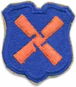 12th Army Corps Patch Authentic WWII Repros Cut Edge
