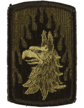 12th Aviation Brigade Subdued Cloth Patch - Saunders Military Insignia