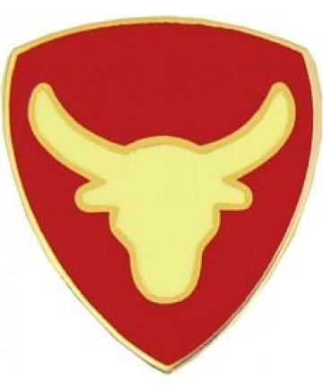 12th Philippine Division metal hat pin