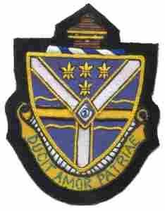 131st Infantry Regiment Custom made Cloth Patch