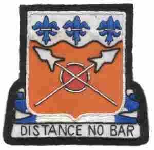 133rd Signal Battalion Custom made Cloth Patch