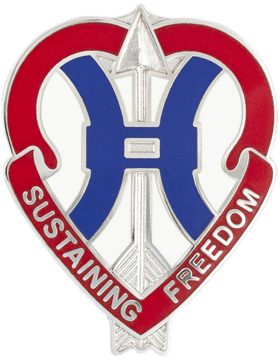 135th Sustainment Brigade Unit Crest - Saunders Military Insignia