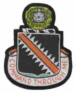 136th Signal Battalion, 1st design Custom made Cloth Patch