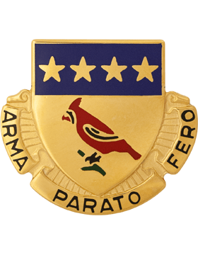 138th Field Artillery Unit Crest - Saunders Military Insignia