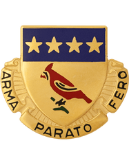 138th Field Artillery Unit Crest - Saunders Military Insignia