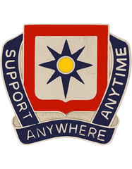 138th Finance Battalion Unit Crest - Saunders Military Insignia