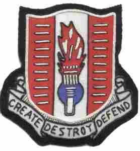 139th Engineer Battalion Custom made Cloth Patch
