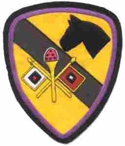 13th Signal Battalion Custom made Cloth Patch - Saunders Military Insignia