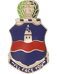 142nd Infantry Regiment Unit Crest - Saunders Military Insignia