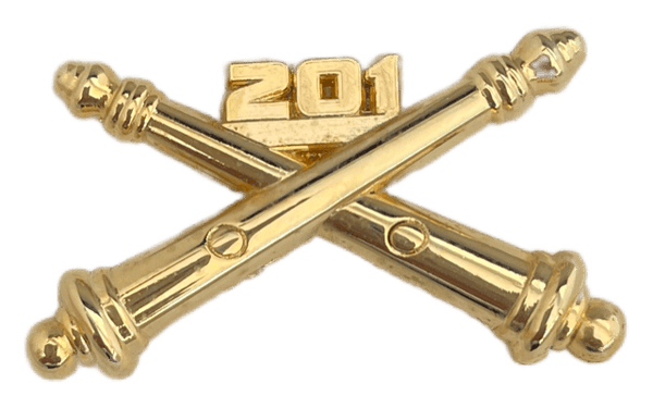 201st Field Artillery Regimental Branch Of Service Insignia Badge