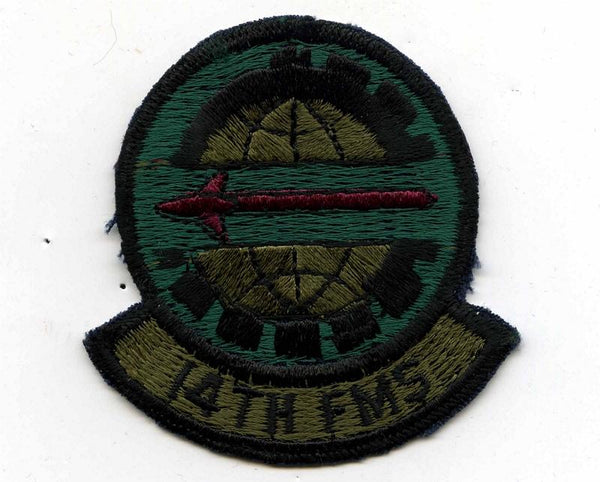 14th Field Maintenance Squadron Subdued Patch Collectors