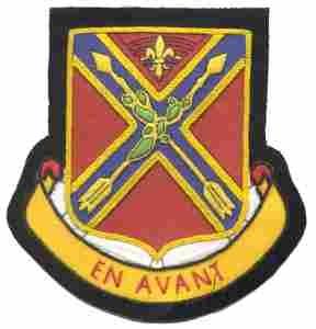 151st Field Artillery Battalion, Custom made Cloth Patch - Saunders Military Insignia