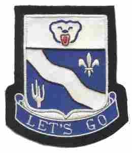 153rd Infantry Regiment Custom made Cloth Patch - Saunders Military Insignia