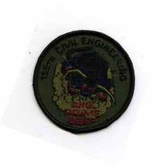 155th Civil Engineer Subdued Patch - Saunders Military Insignia