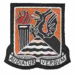 156th Signal Battalion Custom made Cloth Patch - Saunders Military Insignia