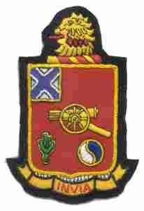 157th Field Artillery Battalion Custom made Cloth Patch