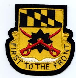 158th Cavalry Custom made Cloth Patch