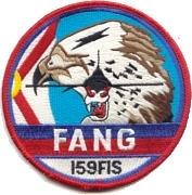159th Fighter Interceptor Squadron Patch - Saunders Military Insignia