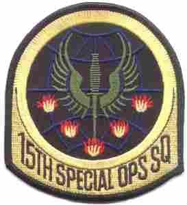 15th Special Operations Squadron Patch Collectible Emblem