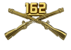 162nd Infantry Officer Regimental Branch Of Service Insignia Badge - Saunders Military Insignia