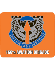 166th Aviation Brigade mouse pad - Saunders Military Insignia