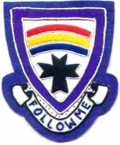 166th Infantry Regiment Patch, Handmade