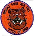 168th Helicopter Company B 1st Attack Battalion Color Patch - Saunders Military Insignia